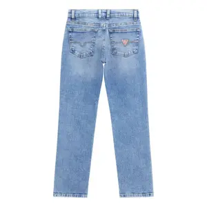 Dżinsy dziecięce z prostymi nogawkami Guess image-1