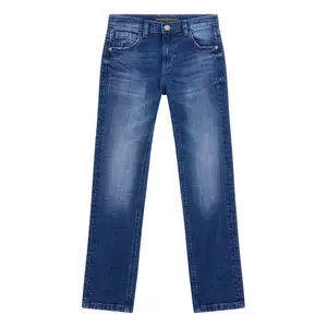 Dżinsy dziecięce z prostymi nogawkami Guess