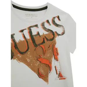 T-shirt with children's logo Guess image-2