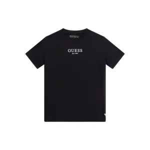 Kid's T-shirt Guess jet black image-0
