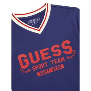 Kids oversized V-neck T-shirt Guess image-2
