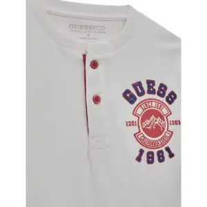 Sweatshirt child Guess Henley image-2