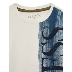 Long sleeve T-shirt Guess pure white image-2