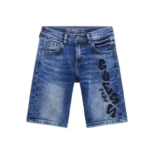 Child jean shorts Guess image-0