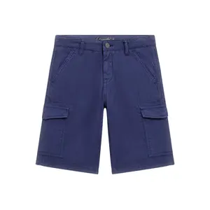 Children's poplin cargo shorts Guess image-0