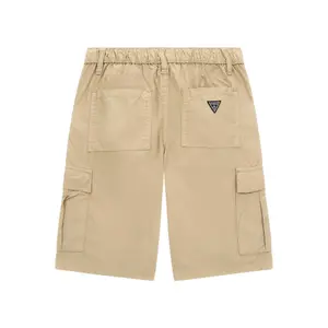 Children's poplin cargo shorts Guess image-1