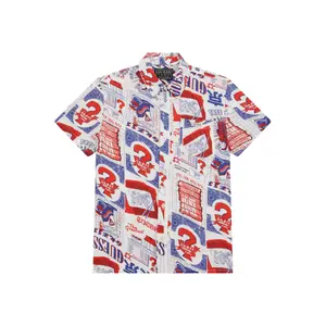 Camisa oversize infantil Guess Viscose image-0