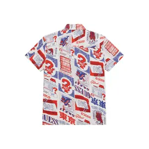 Camisa oversize infantil Guess Viscose image-1