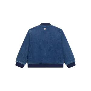 Jeansjacke mit Logo für Kinder Guess image-1