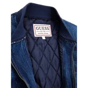 Jeansjacke mit Logo für Kinder Guess image-2