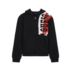 Sudadera con capucha y logo en el frente para niños Guess Active image-0