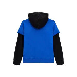 Hooded sweatshirt with embossed logo for kids Guess Active image-1