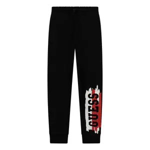 Children's jogging trousers with side logo Guess image-0