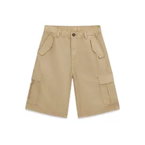 Kids' poplin cargo shorts Guess image-0