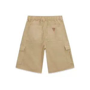 Kids' poplin cargo shorts Guess image-1