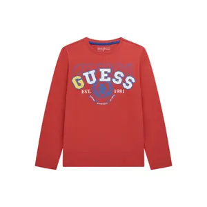 Long sleeve T-shirt Guess red image-0