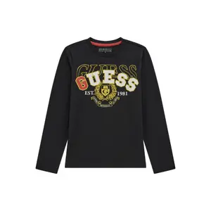 Long sleeve T-shirt Guess jet black a996 image-0