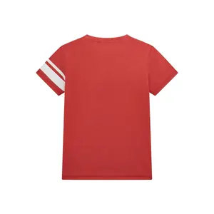 Kid's T-shirt Guess Slub cardinal red image-1