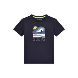 Kid's T-shirt Guess smart blue image-0
