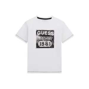 Kid's T-shirt Guess pure white 4 image-0