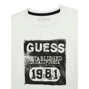Kid's T-shirt Guess pure white 4 image-2