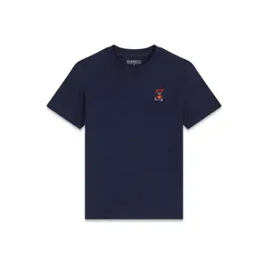 Oversized T-shirt with logo on the front for kids Guess image-0