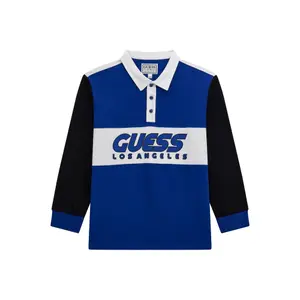 Long sleeve polo for kids Guess Heavy image-0