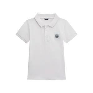 Kids' jacquard jersey polo Guess image-0