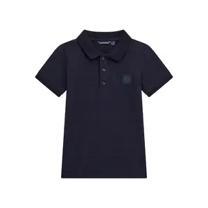 Kids' jacquard jersey polo Guess image-0
