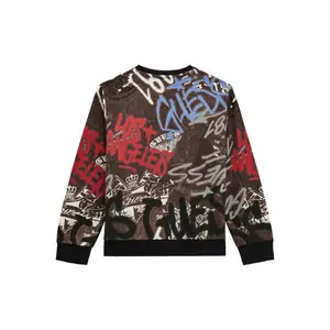 Sweatshirt enfant Guess Active street graffiti image-1