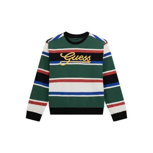 Pullover Kind Guess green white stripe image-0