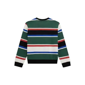 Pullover Kind Guess green white stripe image-1