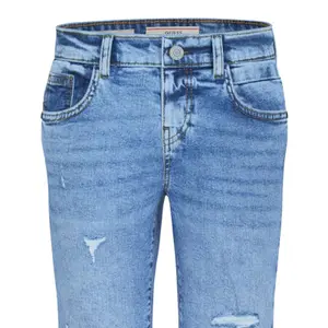 Dziecięce wygodne slimy jeansy Guess image-2