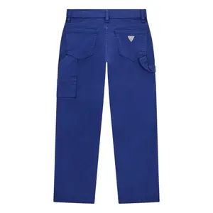 Dziecięce oversize dżinsy stretch Guess Bull image-1