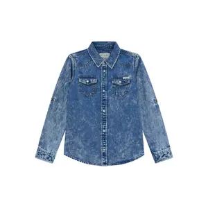 Verstellbare Jeansjacke für Kinder Guess image-0