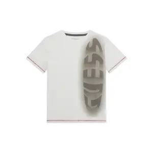 T-Shirt mit bedrucktem Logo, Rundhals, Kinder Guess image-0