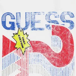 Children's cotton round neck T-shirt Guess image-2