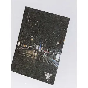 Short-sleeved round neck kids' T-shirt Guess image-2