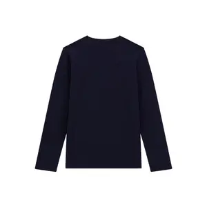 T-shirt round neck long sleeves child Guess image-1