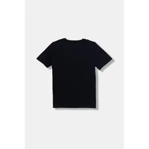 Kids' short-sleeve round neck cotton T-shirt Guess image-1