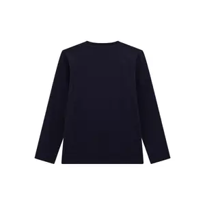 Long-sleeve cotton T-shirt for kids Guess image-1