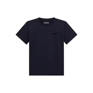 Kids short sleeve round neck T-shirt Guess image-0