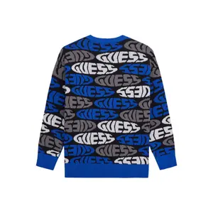 Children's round neck sweater Guess image-1