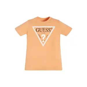 Organic cotton T-shirt for kids Guess image-0