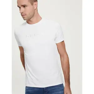 T-shirt brodé Guess Classic Pima image-3