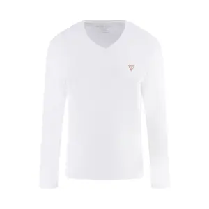 Long-sleeved v-neck T-shirt Guess Core image-0