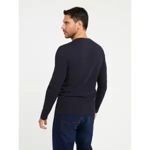 Long-sleeved v-neck T-shirt Guess Core image-3