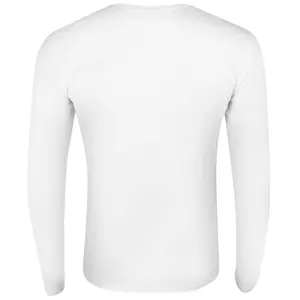 T-shirt maniche lunghe con scollo rotondo Guess Original Logo image-1