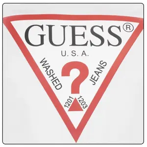 T-shirt maniche lunghe con scollo rotondo Guess Original Logo image-2