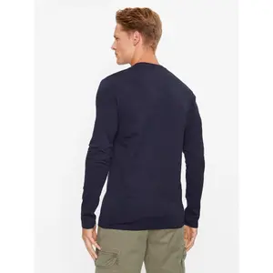 T-shirt maniche lunghe con scollo rotondo Guess Original Logo image-3